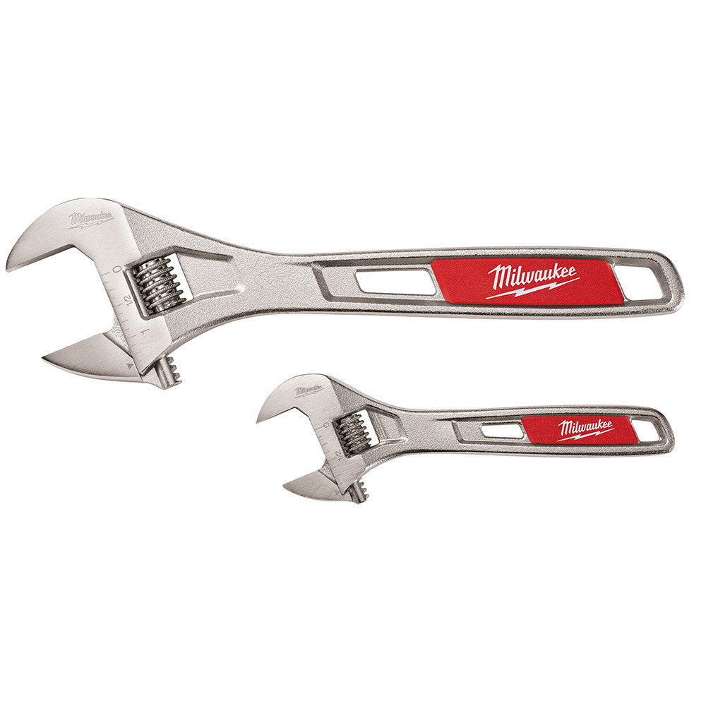 2PK 10" AND 6" ADJ WRENCH-(48-22-7400)