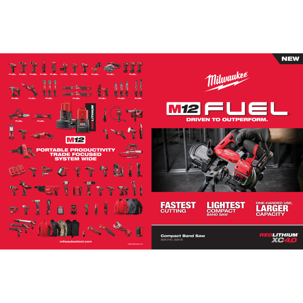 M12 FUEL™ Compact Band Saw Kit (2529-21XC)