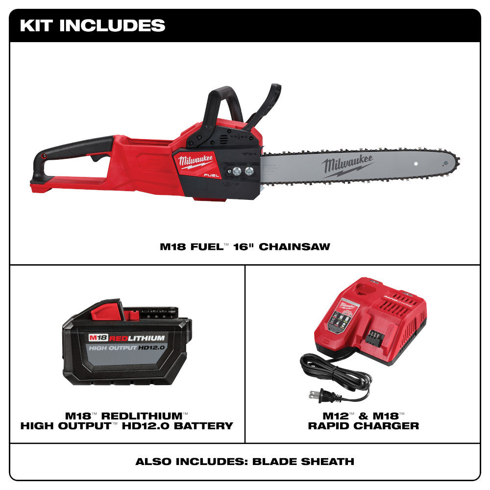 M18 FUEL™ 16" Chainsaw Kit (2727-21HD)