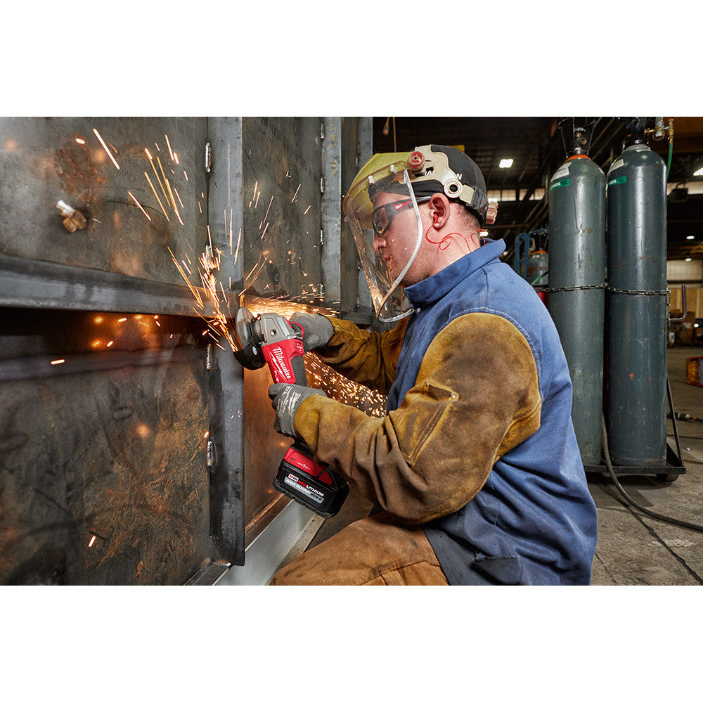 M18 FUEL™ 4-1/2" / 5" Braking Grinder with ONE-KEY™ Paddle Switch, No Lock Kit (2882-22)