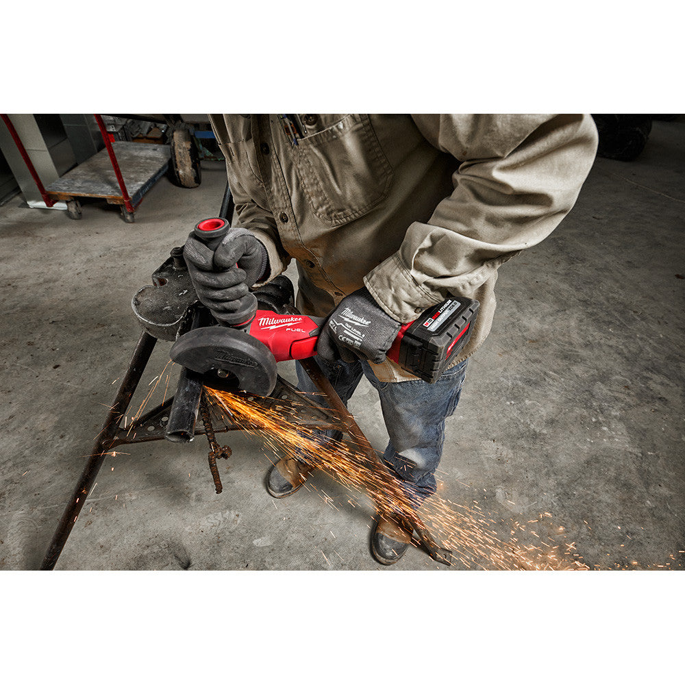 M18 FUEL™ 4-1/2" / 5" Braking Grinder with ONE-KEY™ Paddle Switch, No Lock Kit (2882-22)