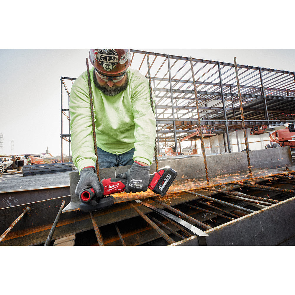 M18 FUEL™ 4-1/2" / 5" Braking Grinder with ONE-KEY™ Paddle Switch, No Lock Kit (2882-22)