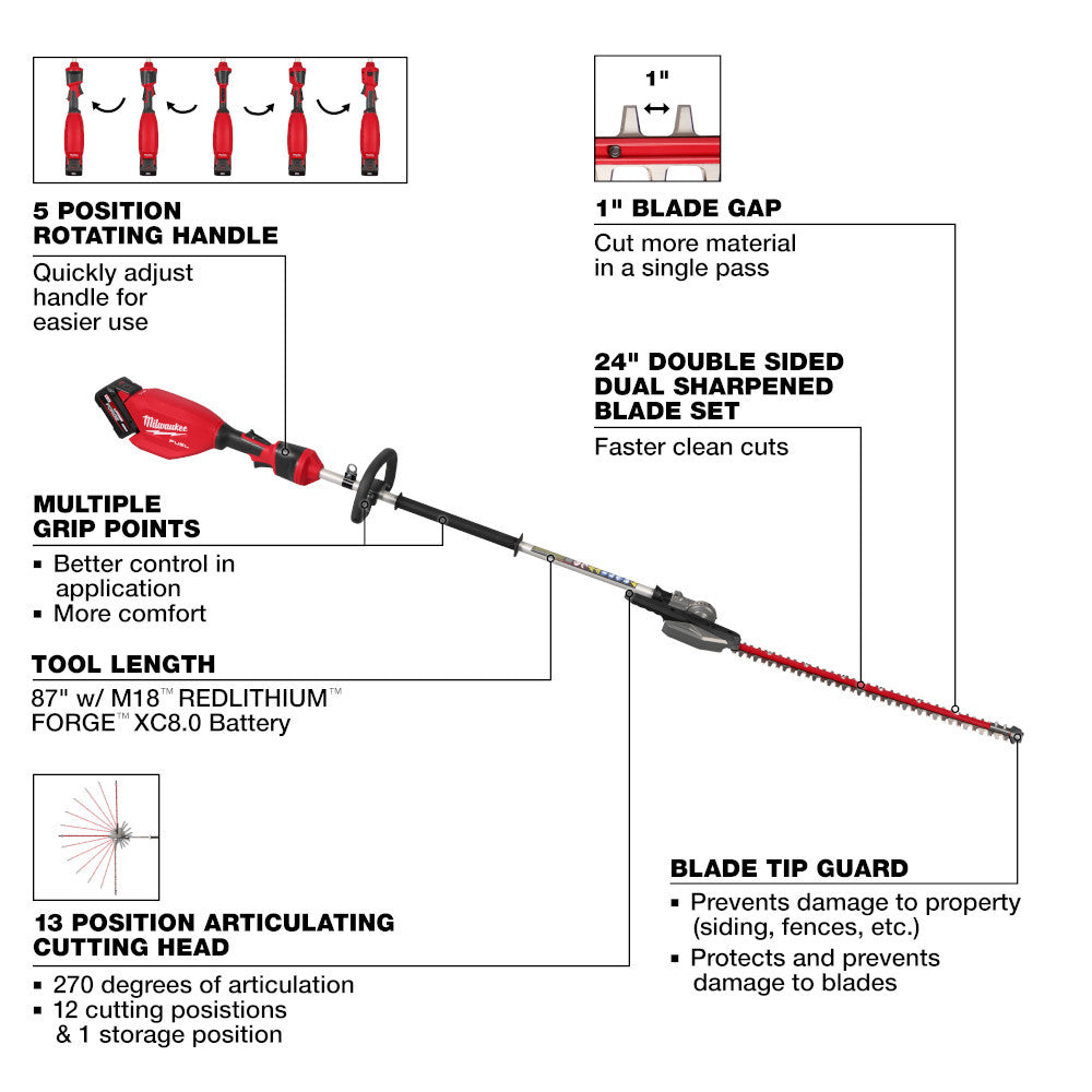 M18 FUEL™ Telescoping Pole Saw Kit (3013-21)