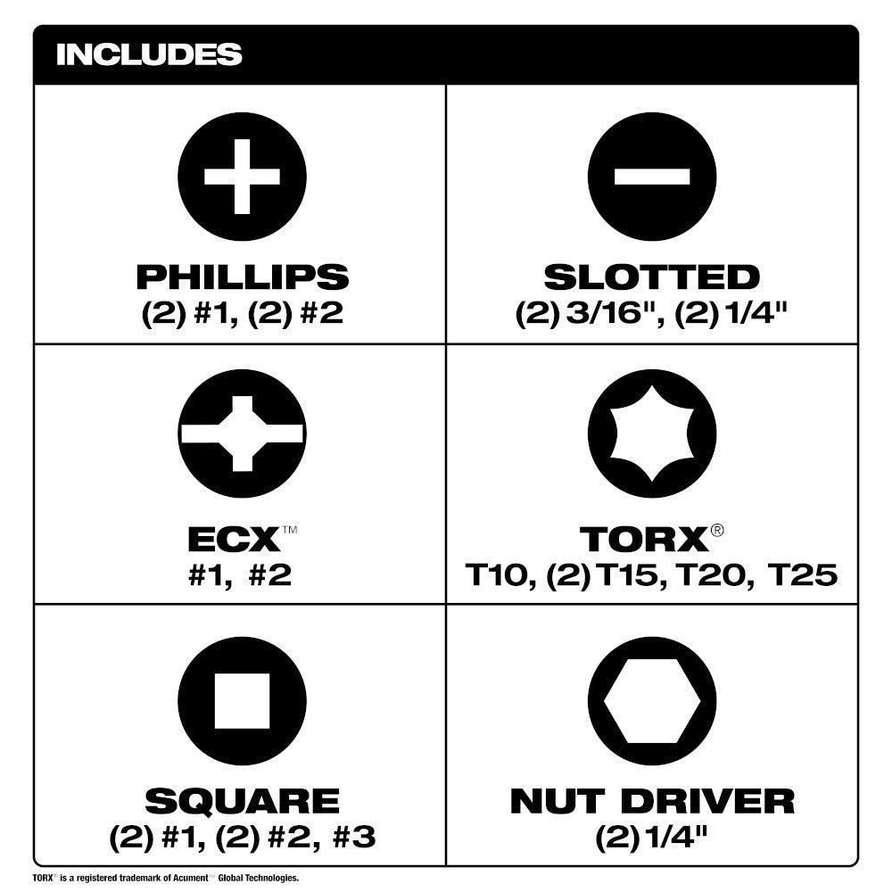 2 PC Mult-Bit Driver (48-22-2906)