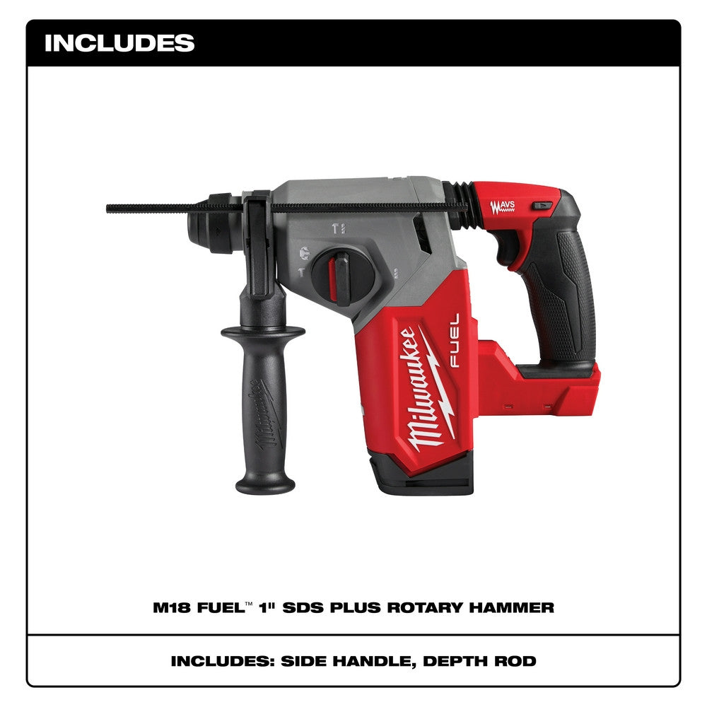 M18 FUEL 1" SDS PLUS ROTARY HAMMER - Bare Tool - (2912-20)
