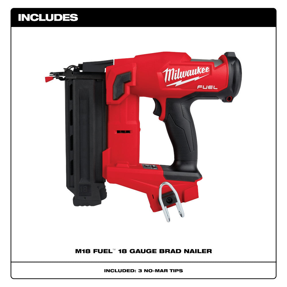 M18 FUEL 18GA NAILER - Bare Tool - (2746-20)