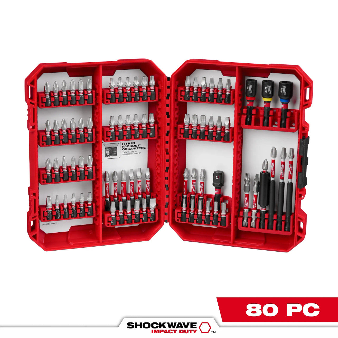 80 PC Shockwave™  Driver Bit Set (48-32-4094)