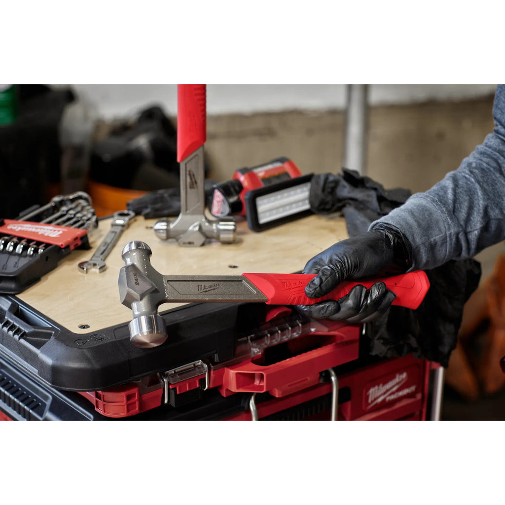 24oz Steel Ball Peen Hammer (48-22-9131)