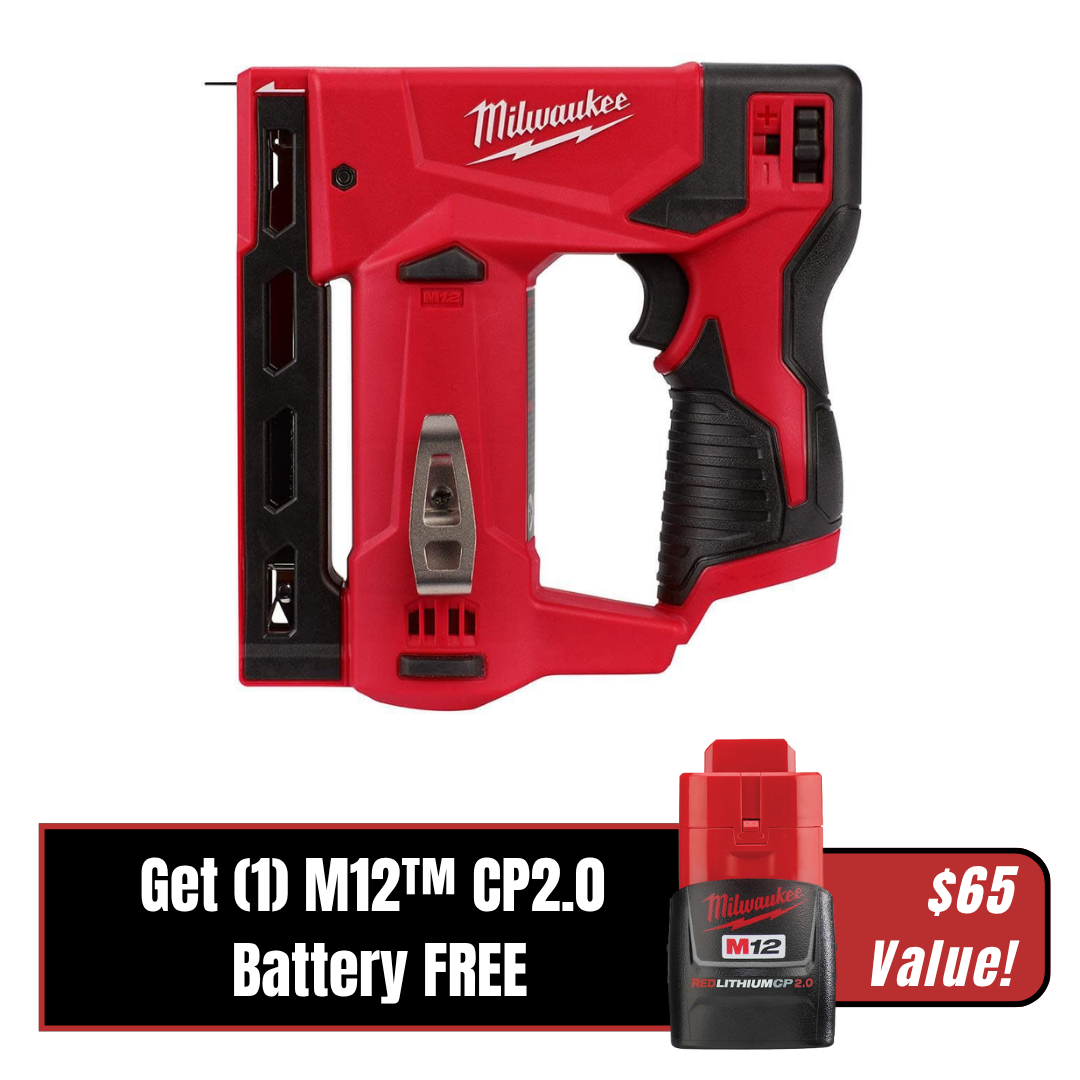 M12™ 3/8" Crown Stapler - Bare Tool-(2447-20)