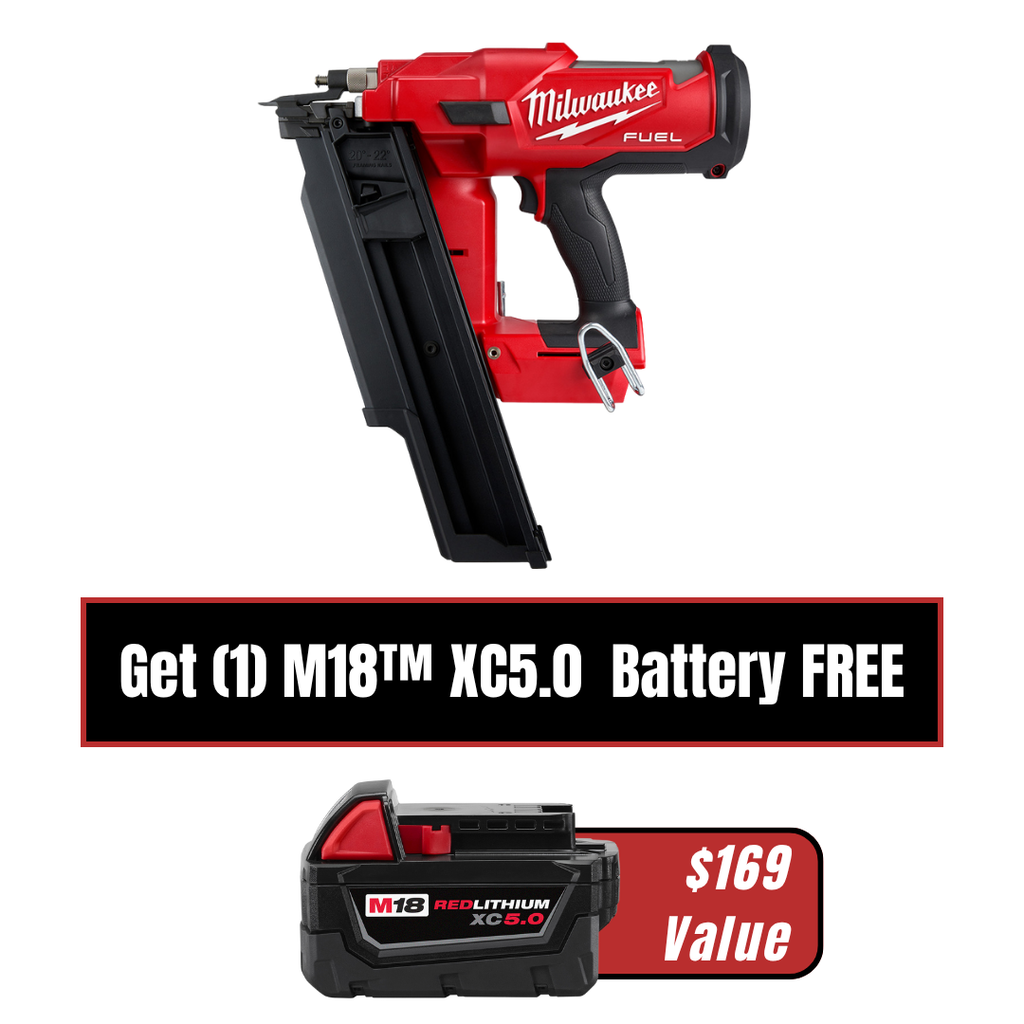 M18 FUEL 21  DEGREE FRAMING NAILER - Bare Tool-(2744-20)