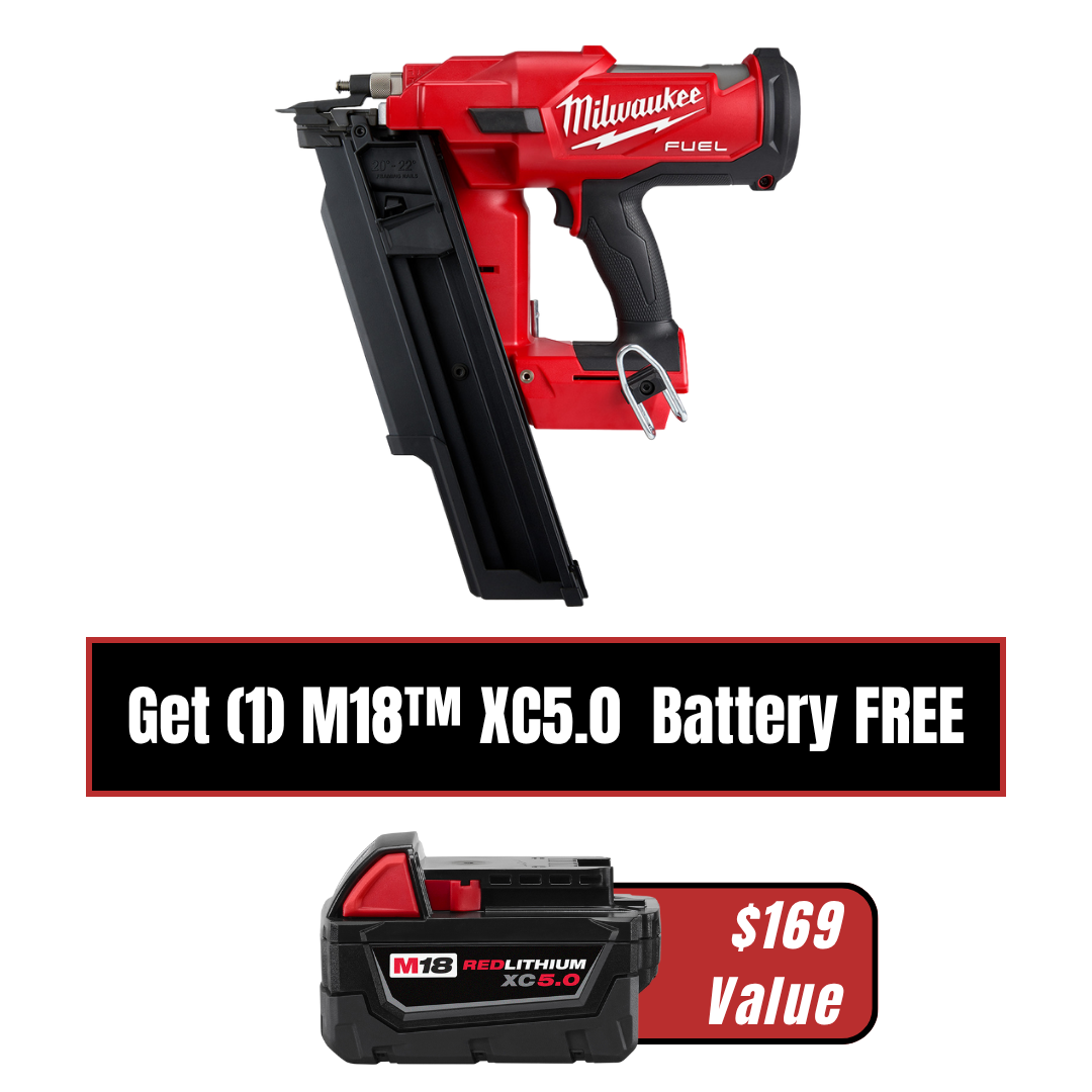 M18 FUEL 21  DEGREE FRAMING NAILER - Bare Tool-(2744-20)