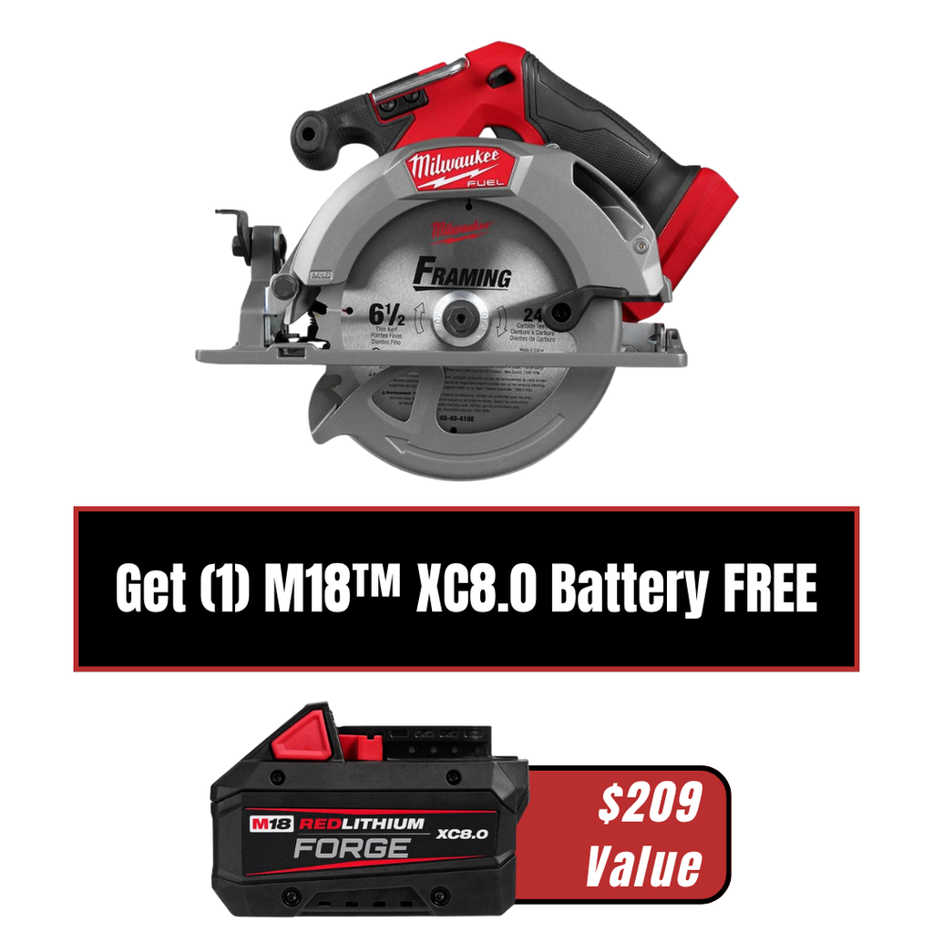 M18 FUEL™ 6-1/2" Circular Saw Bare Tool (2833-20)