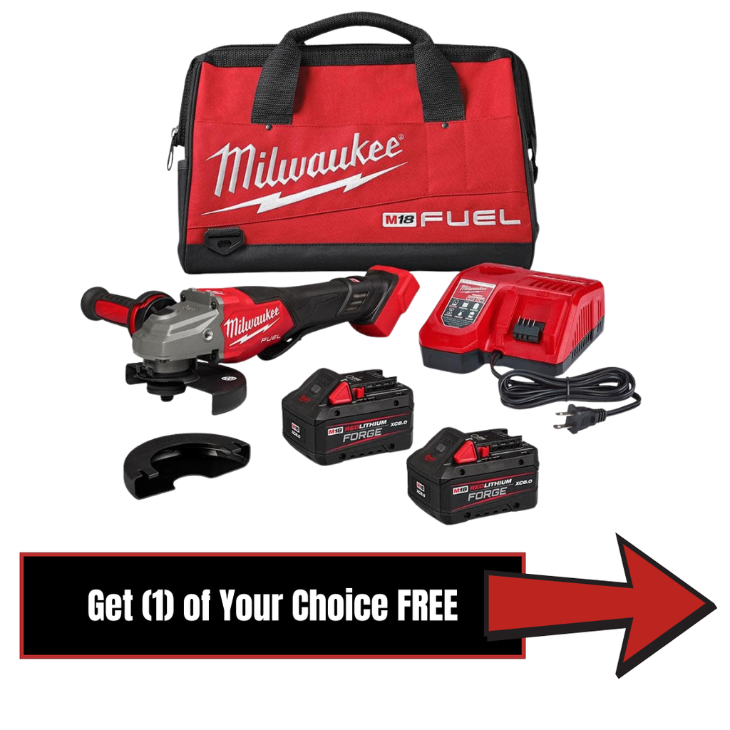 M18 FUEL™ 4-1/2"-6" Braking Grinder, Paddle Switch Kit (3670-22)