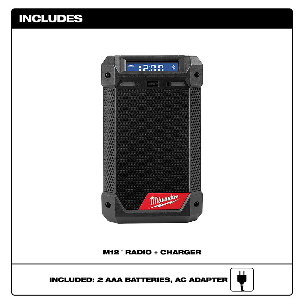 M12 RADIO-CHARGER- Bare Tool (2951-20)