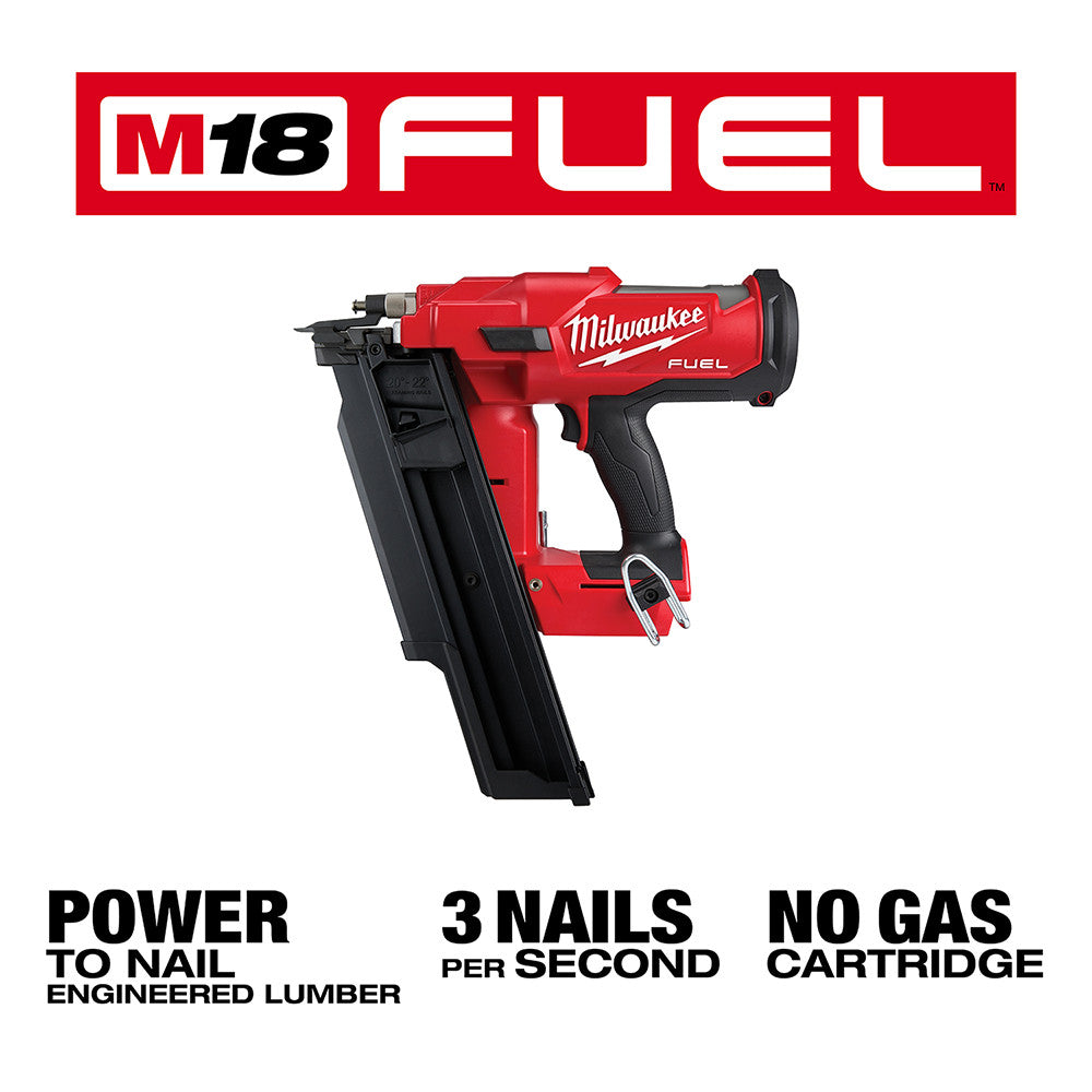 M18 FUEL 21  DEGREE FRAMING NAILER - Bare Tool-(2744-20)