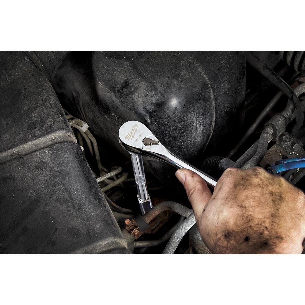 3/8" Drive 56pc Ratchet & Socket Set - SAE & Metric (48-22-9008)