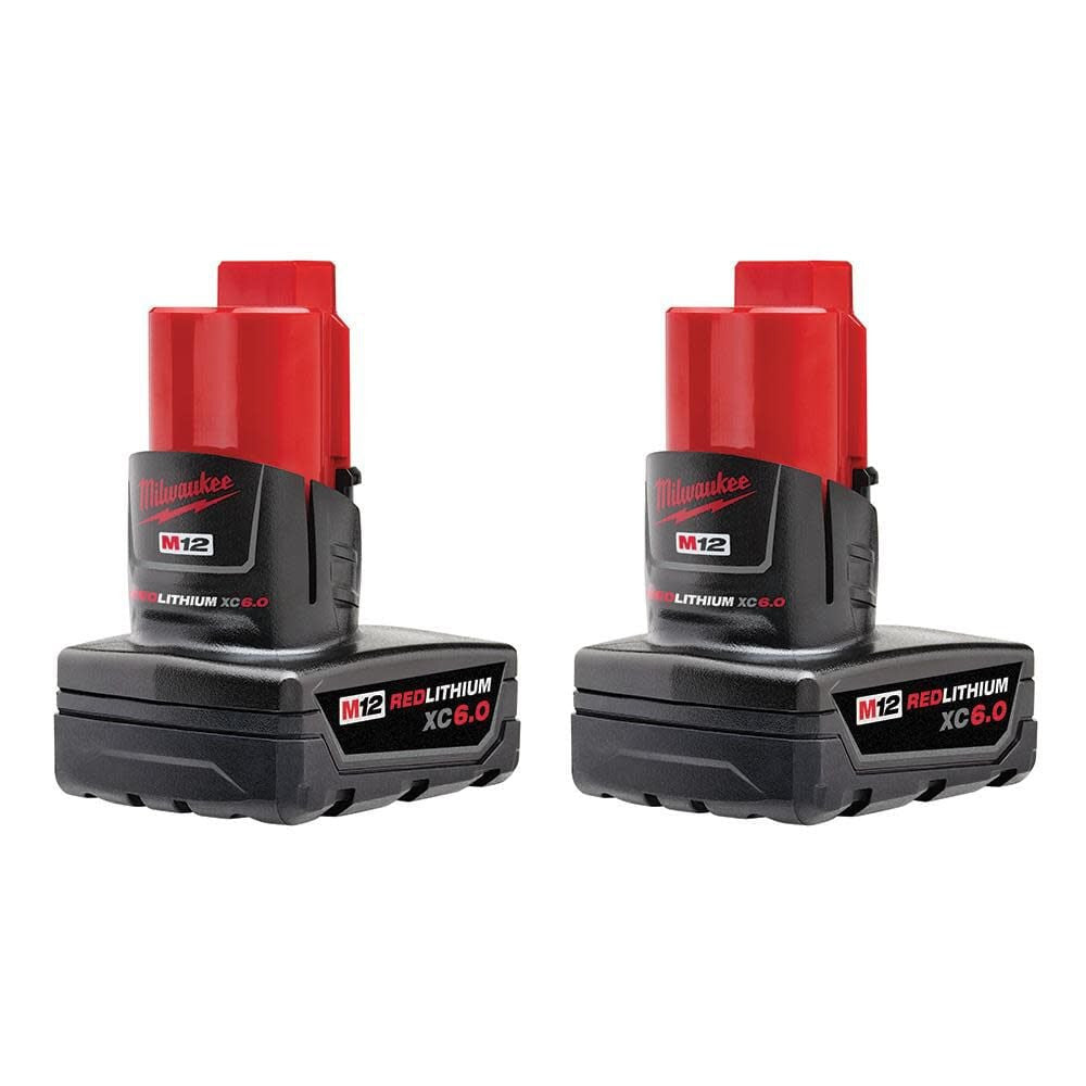 M12™ REDLITHIUM™ XC6.0 Battery 2 Pack (48-11-2462B)